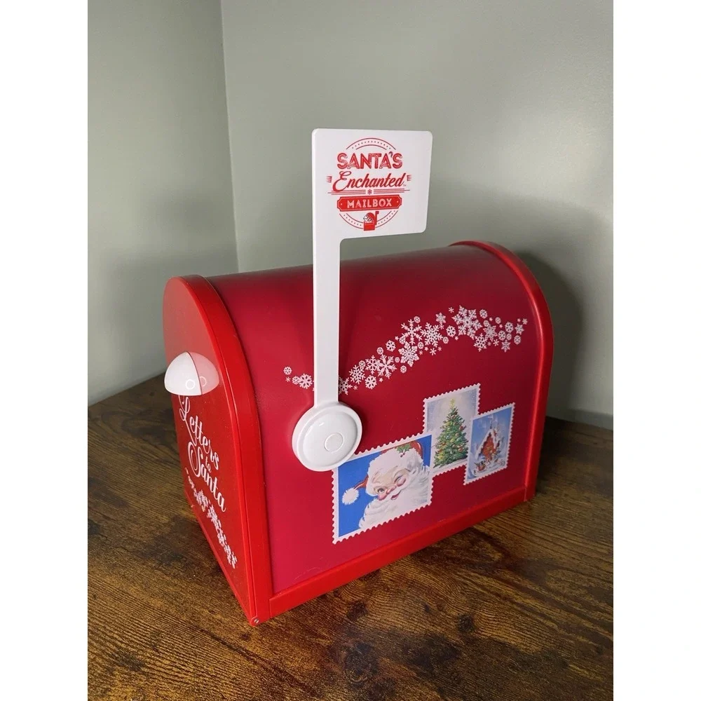 Mr Christmas Santa's Enchanted Mailbox Christmas Decor Letters To Santa Display